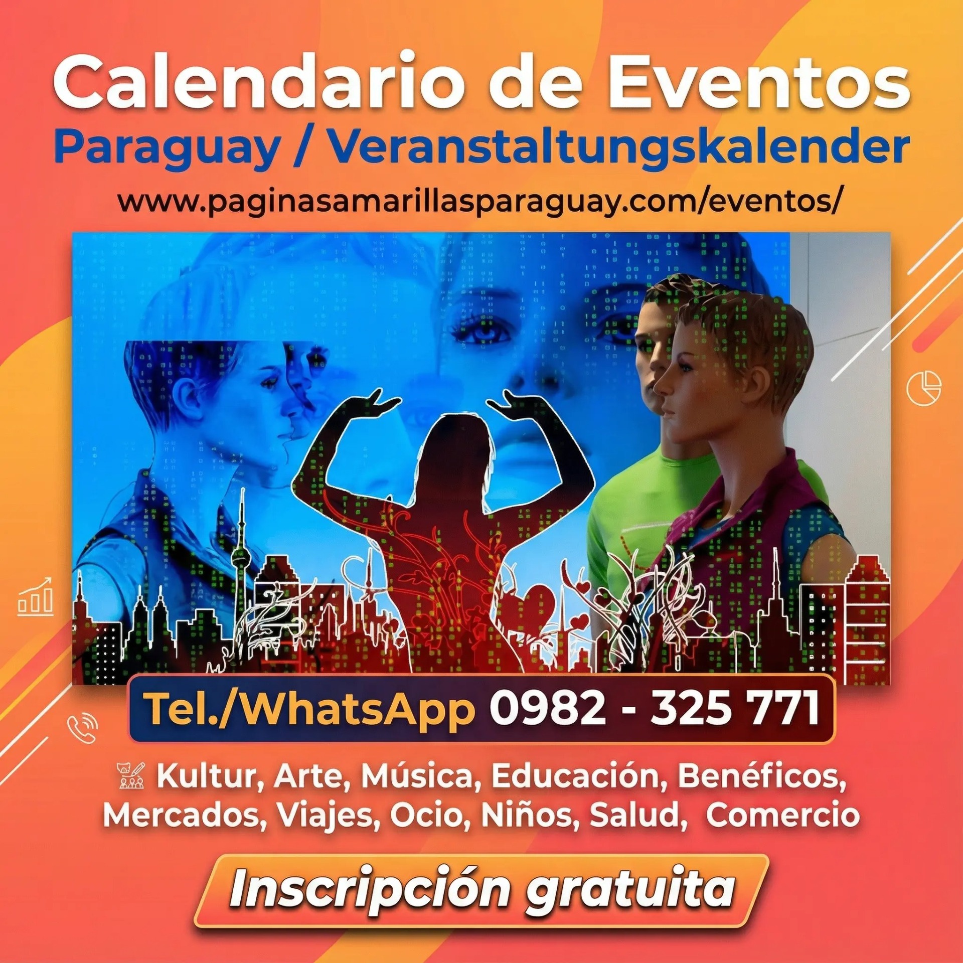 Calendario de Eventos Paraguay Sitio Web - Haga clic aquí