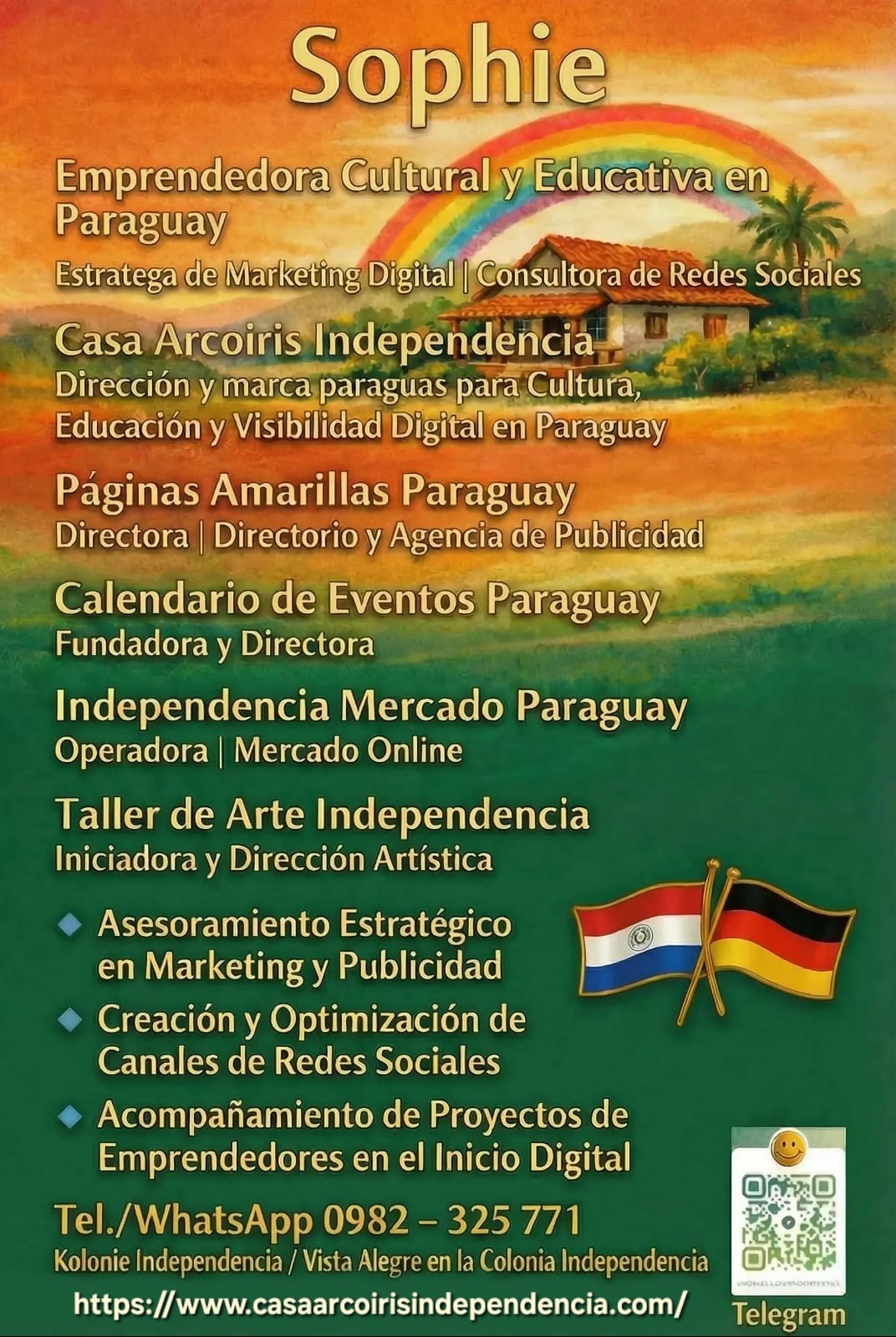 Directora general de Páginas Amarillas Paraguay