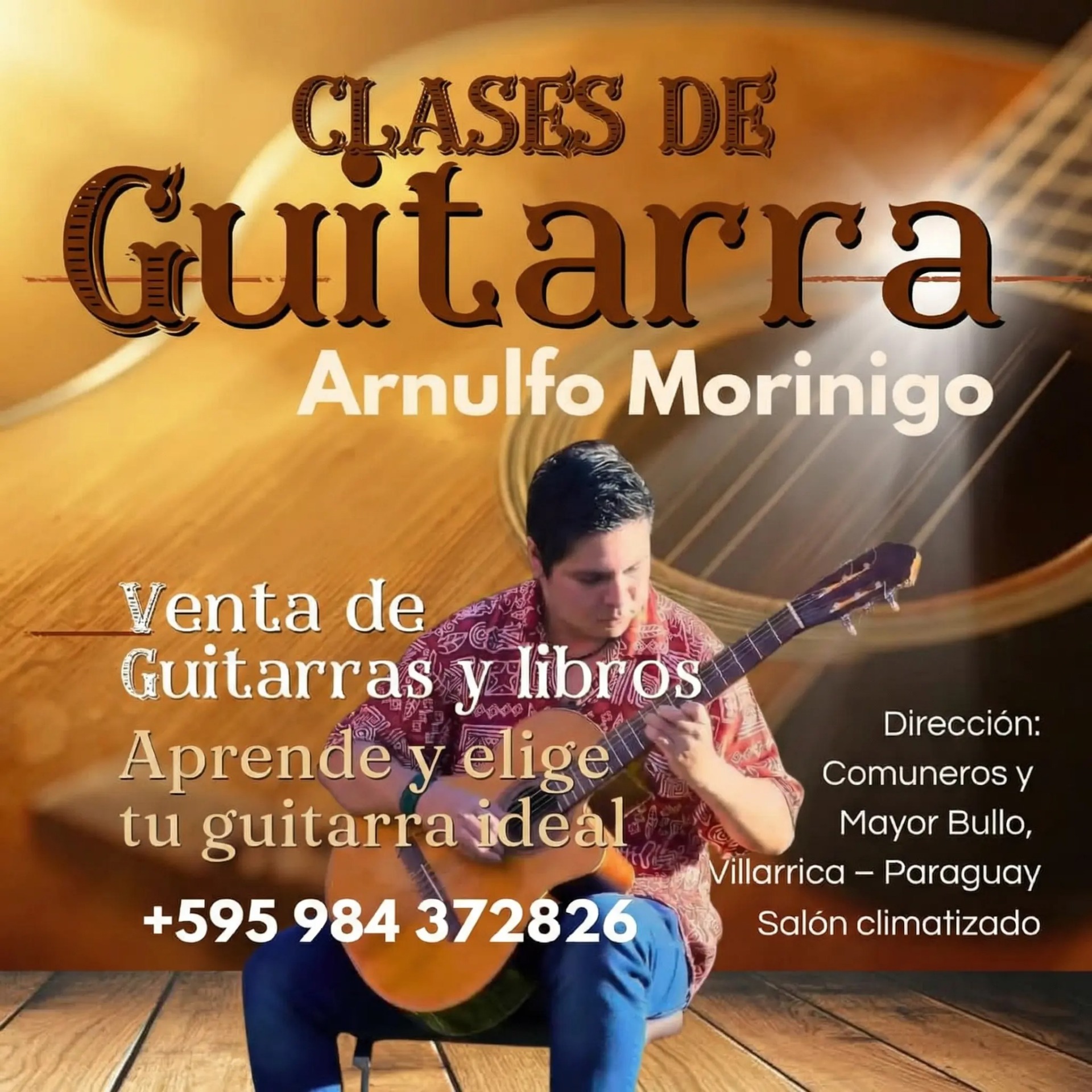 Arnulfo Morinigo en Youtube - Haga clic aquí