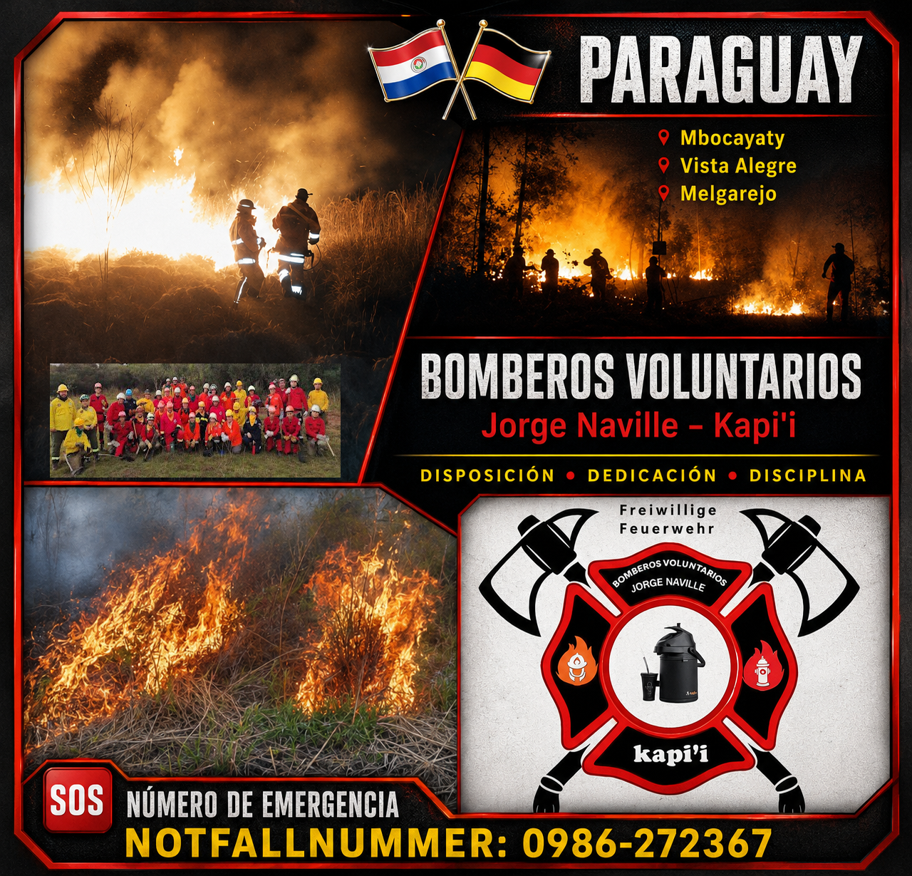 ❌‼️Llamada a donaciones - Spendenaufruf 🆘 Número de emergencia / Notfallnummer: Tel./WhatsApp 0986 - 272 367 🆘