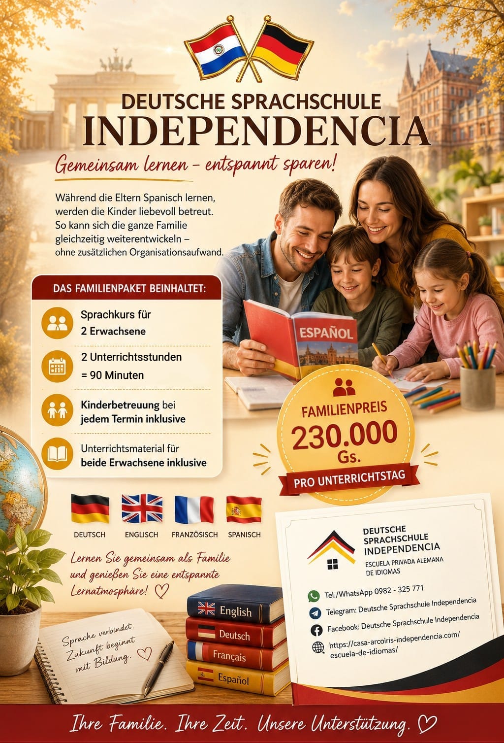 Escuela Alamana de Idiomas Independencia Sitio Web - Haga clic aquí